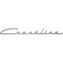emblem bakskärm Crestline 1964 nameplate inkl clips