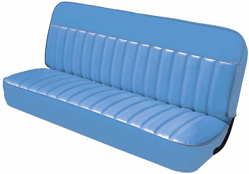 Seat Upholstery Bench, Medium blue