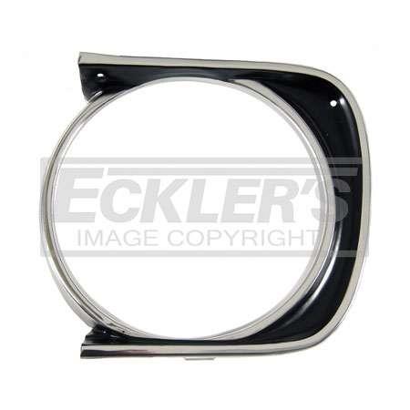 67 Lh Standard Headlamp Bezel