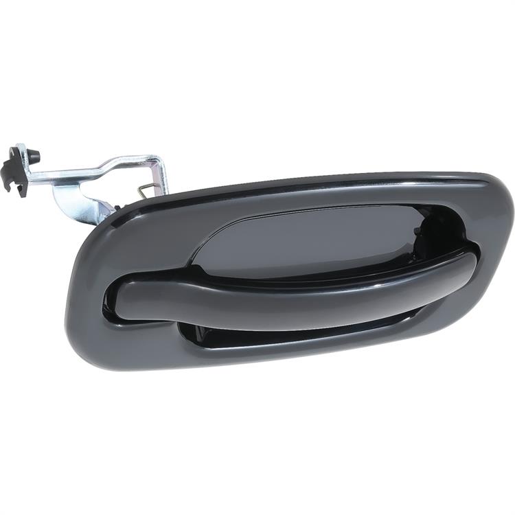 1999-07 Chevrolet, GMC Truck/SUV	 Exterior Door Handle	 Black Smooth	 Rear Side Door	 Right