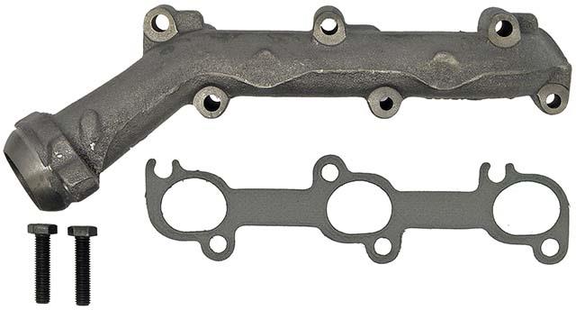 Exhaust Manifold, Cast Iron, Hardware, Gaskets, Ford, 4.0L, OHV, Passenger Side, Each
