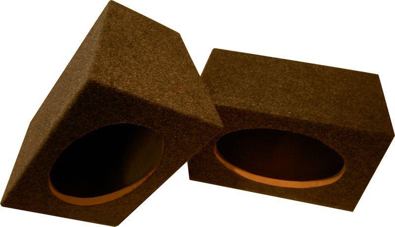 Necom MDF Luidsprekerkisten 6x9 inch 2-stuks