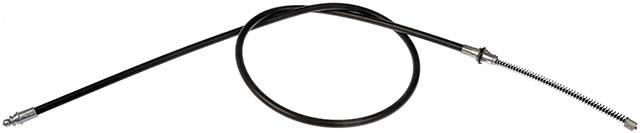 parking brake cable, 154,20 cm, rear left and rear right