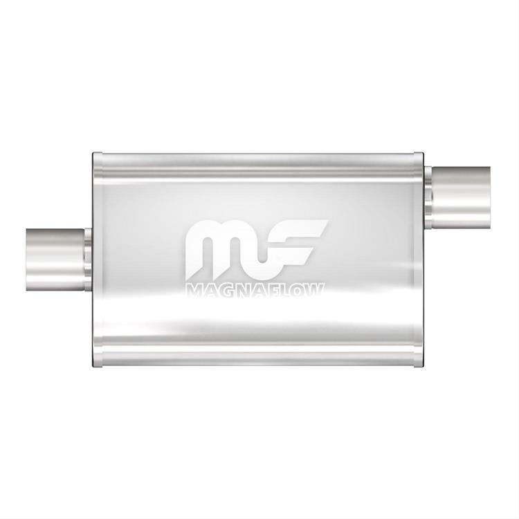 Muffler Stainless 14" Kropp, 3" C / O