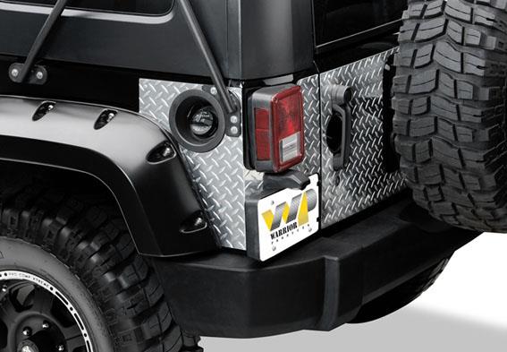 Protection Plate Aluminum Rear Corner