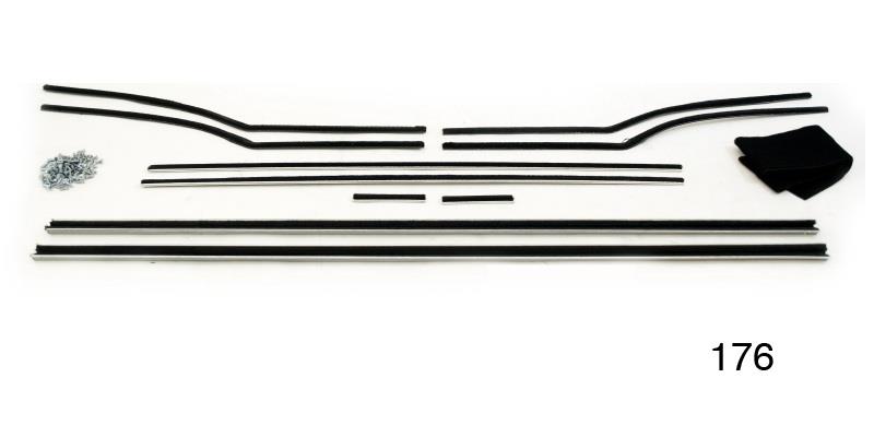 Window Fur Channel Weatherstrip Kit, Convertible (Best)