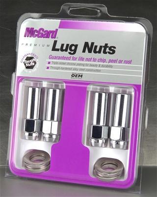 lug nut, 1/2-20", No end, 57,7 mm long, Shank