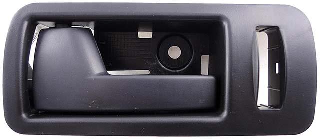 interior door handle - front left - texture black (without alum trim)