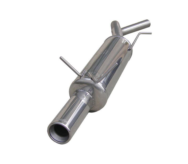 Rear Muffler Stainless 102mm