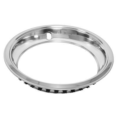 Wheel Trim Ring, Snap-On, 14", Dia, Polished, Stainless Steel