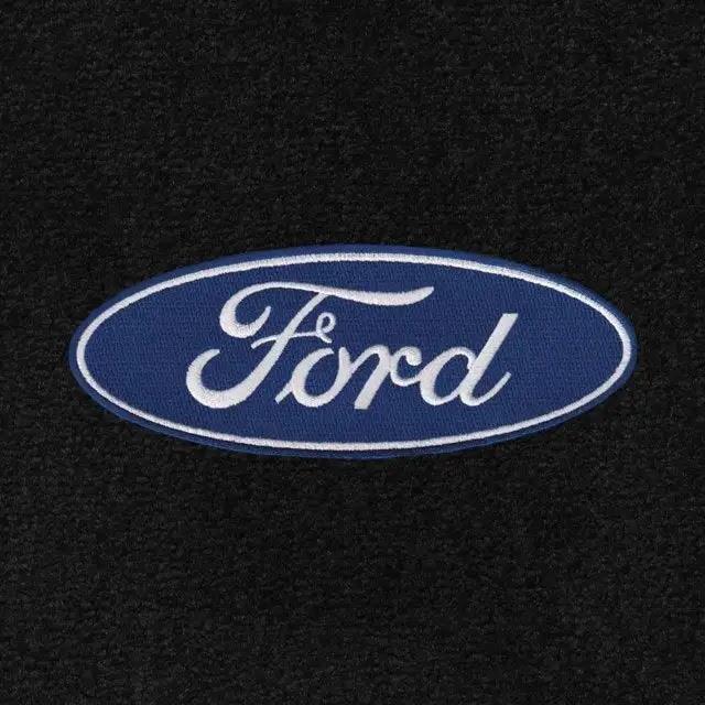 golvmattor, 4-delar, svart med Ford-logga