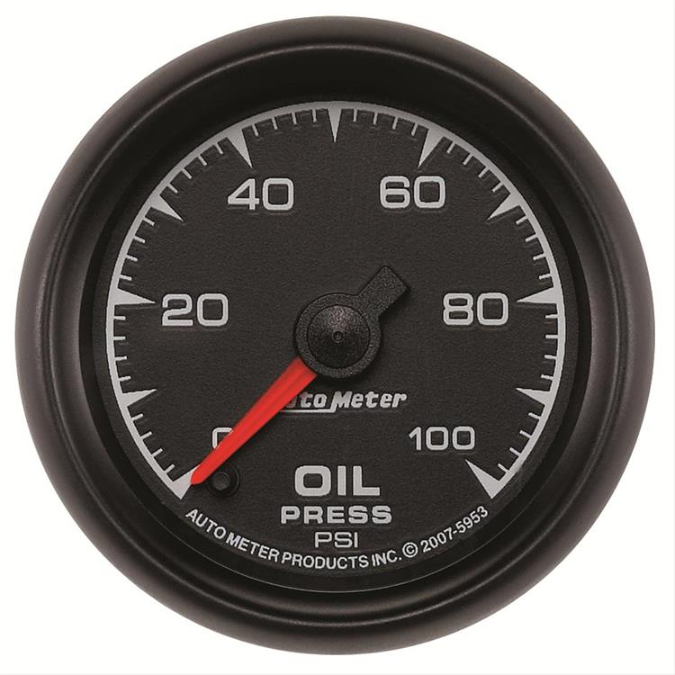 Oil pressure, 52.4mm, 0-100 psi, electric