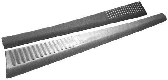 Running Board Stainless Steel with Gills