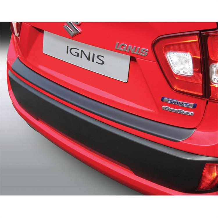 ABS Achterbumper beschermlijst Suzuki Ignis 2016- Zwart