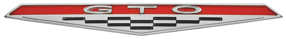 Emblem, Dash, 1964 GTO 6.5 Litre