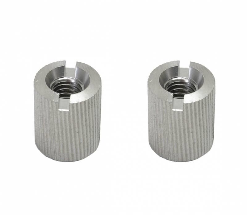 KNURLED NUTS, FOR INSTRUMENT WIRING COVER, SET OF 2,