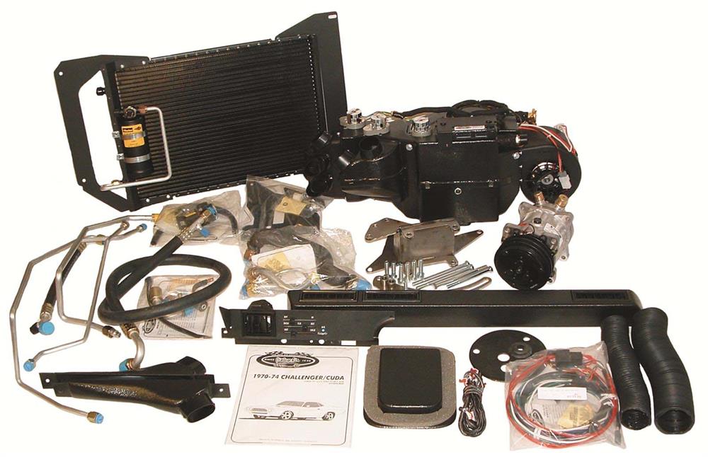 Air Conditioning, Gen IV Sure Fit, Heat, Cool, Dodge, Plymouth, Standard Gauges, Kit