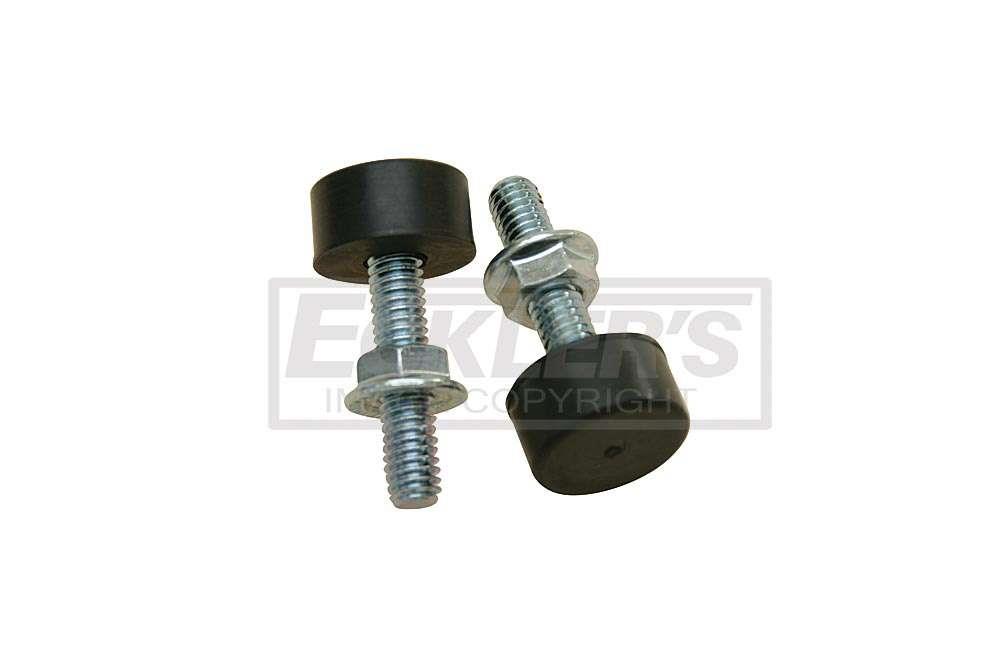 Hood Adjustment Stop Bolt & Bumper Set