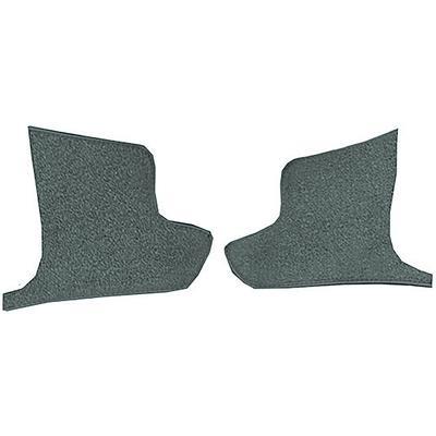 1963-67 Chevrolet Corvette	 Kick Panel Carpet Inserts	 Loop	 Teal