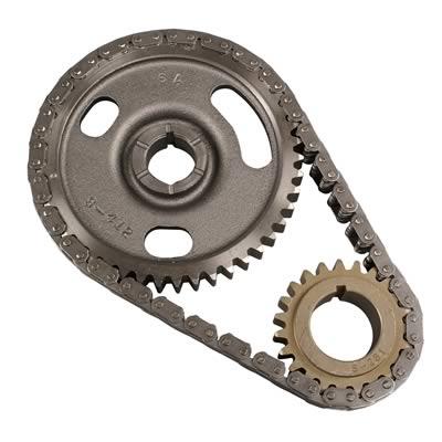 Timing Chain and Gear Set, Standard, Single Non-Roller, Steel Sprockets, AMC, V8, Set