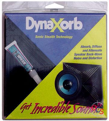 ljudisolering "DynaXorb" 152x152x6,35mm för högtalarmontering /2st