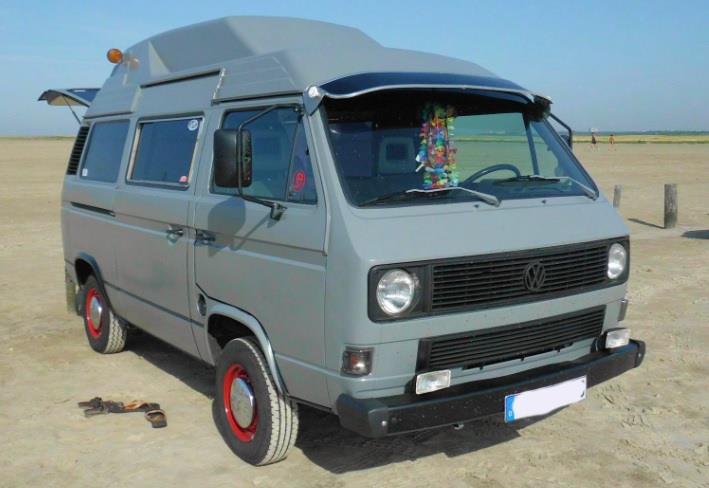 gangsterkeps, grön, med monteringssats VW T4 1991-