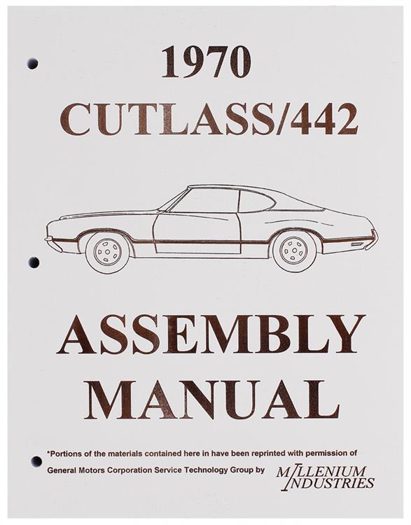 Assembly Manual, 1970 Oldsmobile