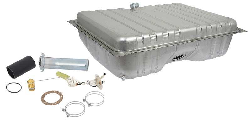 1964-66 Ford Mustang; Gas Tank Kit; 22 Gallon Conversion, Niterne; 3/8" Fuel Sender; With Drain Plug