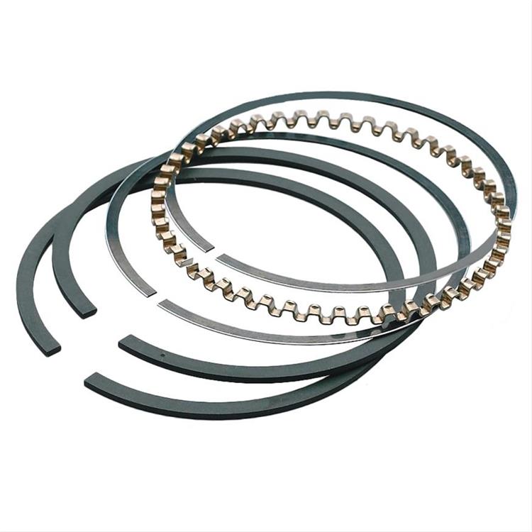 Piston Rings, Cast Iron, 3.830 in. Bore, 5/64 in., 3/32 in., 3/16 in. Thickness, V8, Set
