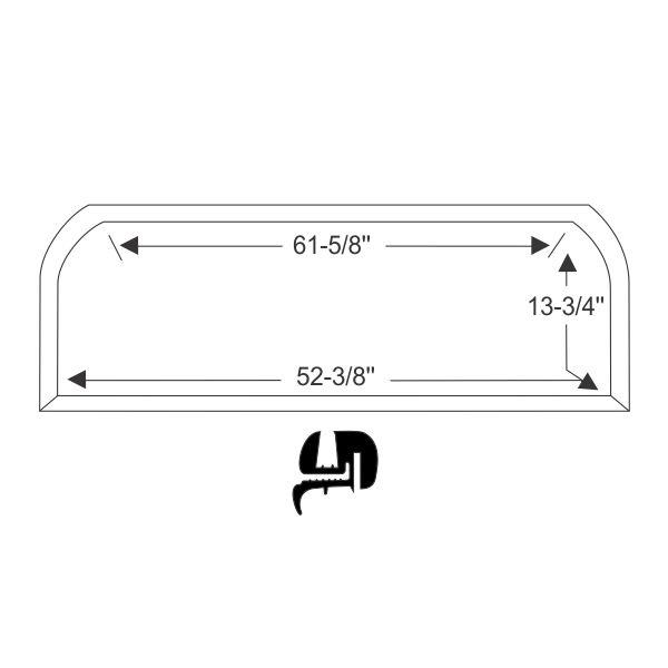 Rear Window Weatherstrip Seal