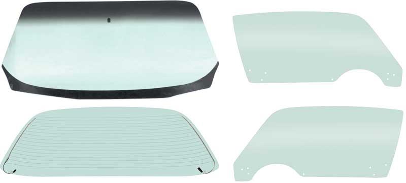 1975-81 F-BODY COUPE GLASS KIT - TINT - WITH DEFROST