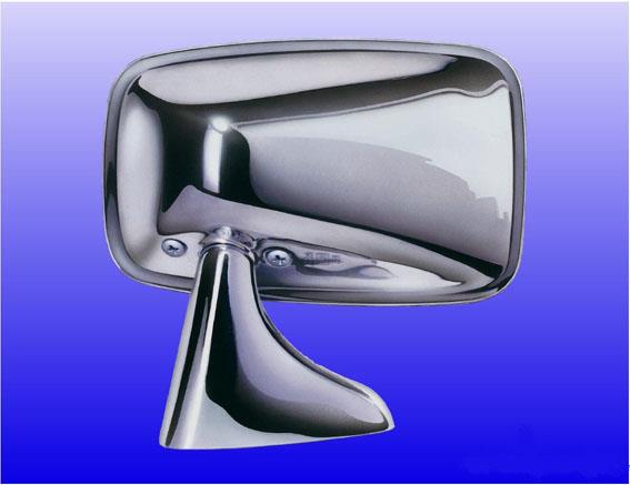 Rear View Mirror Stainless Left Convex
