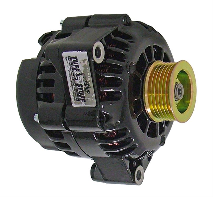 alternator / generator, 140A, 12 volt, Black powdercoated