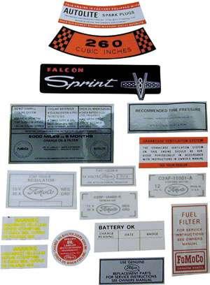 Decal Kit Exc Conv-351