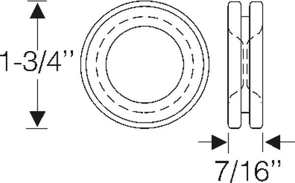 Grommets, ride reg. control ro