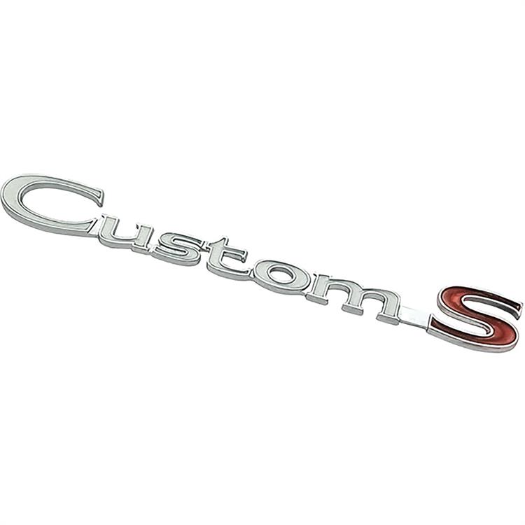 emblem framskärm "Custom S"