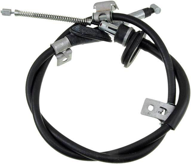 parking brake cable, 129,54 cm, rear right