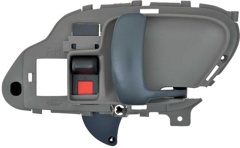 dörrhandtag inre 1995-02 GM TRUCK / SPORT UTILITY INNER DOOR HANDLE - BLACK LEVER WITH GRAY HOUSING; RH