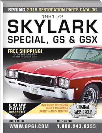 katalog OPGI Skylark, Special, GS, GSX 1961-1972