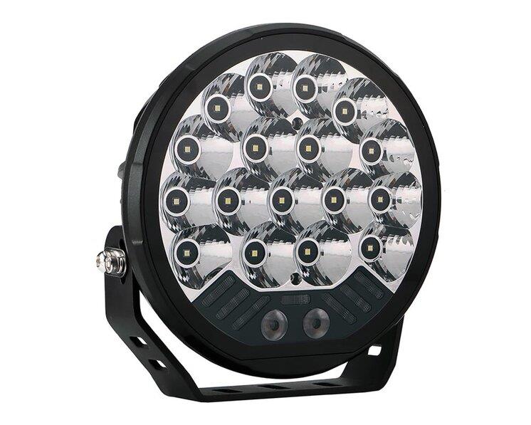 extraljus, positionsljus med blixtljus, V-sight Roadking LED-Extraljus 9" (E-godkänd)