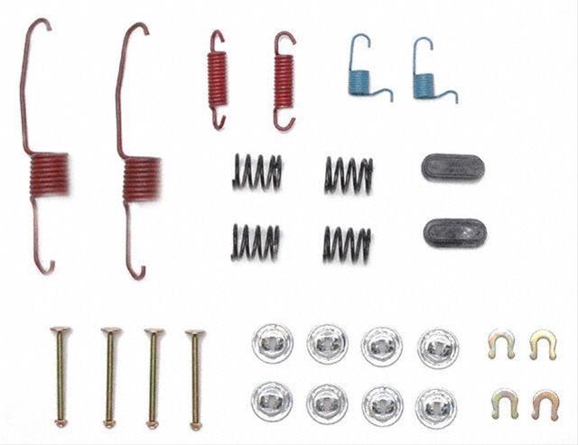 brake hardware kit, rear