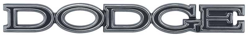 1971 Dodge Emblem - DODGE Logo -  Various A, B, E-Body Models