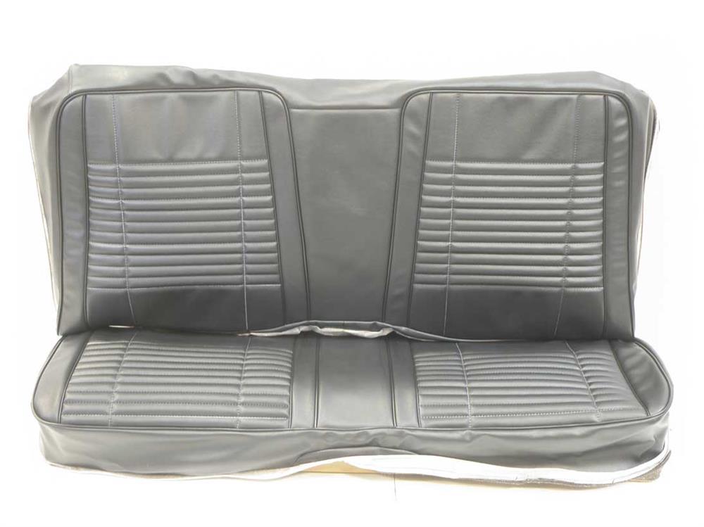 Hardtop Black Coachman Grain Vinyl Rear Seat Upholstery