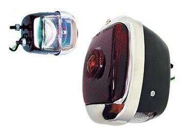 LED Taillight,Rt Red/Blk,40-53