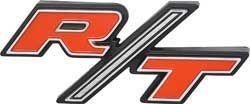 hood emblem "R/T"