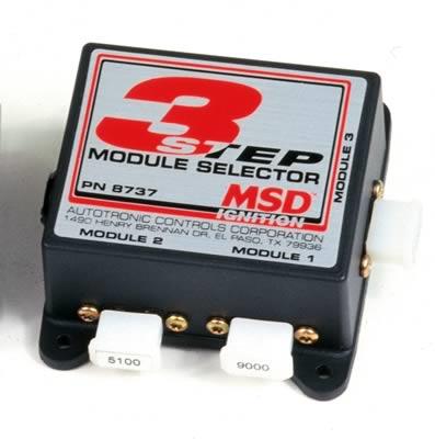 Multi-Step Module Selector, 3-Step, Plastic, Black