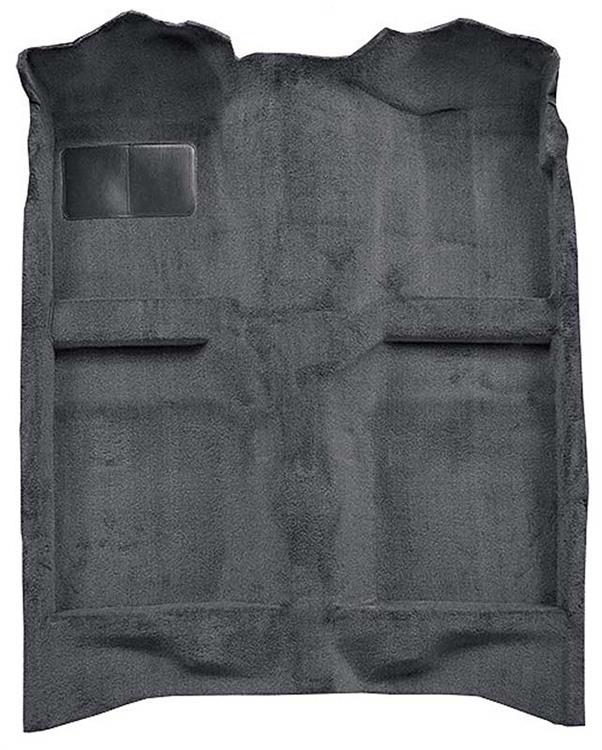 1982-93 Mustang Coupe/Hatchback Passenger Area Cut Pile Carpet with Mass Backing - Gray