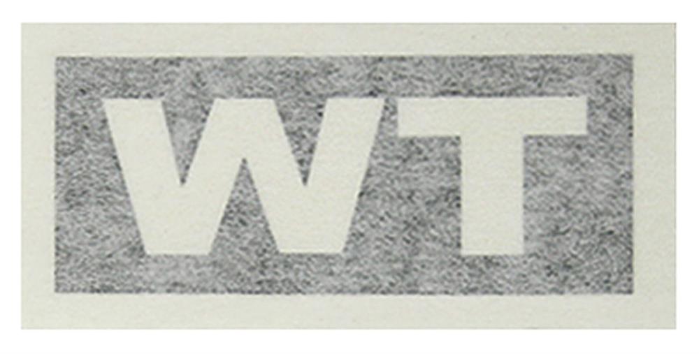 Stencil, M20 Transmission, 1971 Oldsmobile "WT"