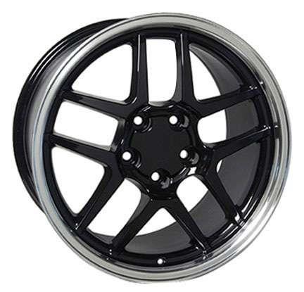 fälg Z06 svart 18 x10.5