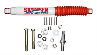 Steering Stabilizer, White, Red Boot, Single